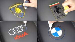 Maybe you would like to learn more about one of these? Car Logo Pancake Art Lamborghini Ferrari Audi Bmw The World S Most Expensive Pancake Youtube