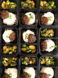 Heat oil in the skillet on medium high heat. Japanese Hamburger Steak ãƒãƒ³ãƒãƒ¼ã‚° For This Weeks Prep Recipe In Comments Mealprepsunday
