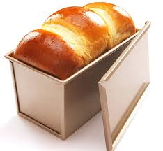 Can Deal Loaf Pan With Cover Bread Baking Mould Cake Toast Non Stick Toast Box With Lid For 450g Dough Vented Hole For Rapid Baki Cake Pans Bread Bread Baking
