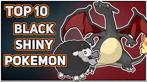 Top 10 Shiny Pokemon - Black Edition - YouTube