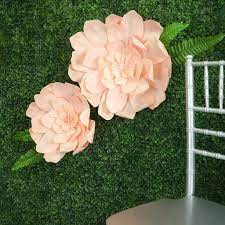 Maybe you would like to learn more about one of these? 2 Pack 24 Real Feel Foam Daisy Flowers Rose Gold Blush Foam Flowers Flower Wall Backdrop Paper Flowers