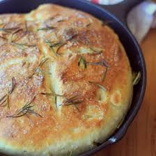 Easy No Knead Skillet Bread Recipe Skillet Bread Recipes Food