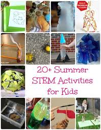 20 Awesome Summer Stem Activities For Kids Summer Stem Activities Stem Activities Science Activities For Kids