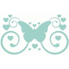 Silhouette Design Store Butterfly Heart Swirl Silhouette Design Silhouette Online Store Stencil Diy