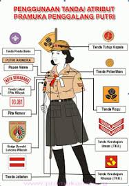 Tutup kepala, baik topi , ataupun baret coklat. Cara Memasang Atribut Pramuka Sd Putra Masnurul