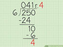 4 Easy Ways To Do Long Division With Pictures Wikihow