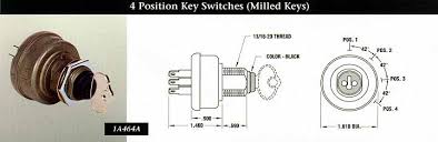 Doc diagram indak 3497644 ignition switch wiring diagram. 4 Position Key Switches Milled Keys Indak Switches