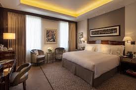 Thebeaumont Com The Beaumont Situated In Mayfair Is The First Hotel By Corbin King The London Restaurat Modern Hotel Room Hotel Room Design Beaumont Hotel