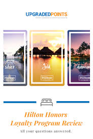 Hilton Hotels Honors Loyalty Program 2019