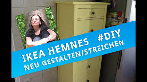 Schau dir unsere auswahl an ikea hemnes an, um die tollsten einzigartigen oder spezialgefertigten handgemachten stücke aus unseren shops für kommoden & schubladen zu finden. Ikea Hemnes Kommode Neu Gestalten Und Streichen Diy Youtube