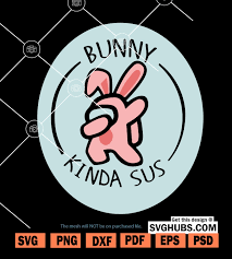Download Bunny Among Us Svg Among Us Easter Svg Easter Bunny Svg Svg Hubs