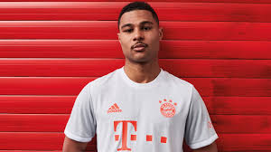 Polyester type of brand logo: The 2020 21 Fc Bayern Away Kit