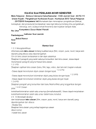 Adapun perbedaan antara teks resensi dan. Kisi Kisi Pat Utama B Ind 8 Pdf