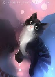 Color Bender By Apofiss Deviantart Com Cute Animal Drawings Cats Illustration Cat Artwork
