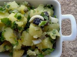 Salade De Pommes De Terre De Chypre Jamie Oliver La Tendresse En Cuisine Recette Salade Pomme De Terre Salade Pomme Pomme De Terre