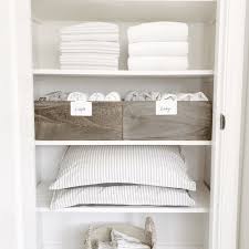 Sometimes bins and hooks can also do the trick. 15 Best Linen Closet Organization Ideas