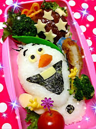 アナと雪の女王 オラフ 食べ物のアイデア 料理 お弁当