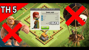 Base war th 12 super ampuh tidak bisa rata 100%. Base Coc Th5 Anti Jebol Base Anti Giant Ballon Youtube