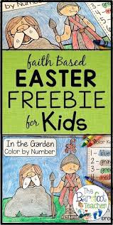 Faith Based Easter Activities For Kids Plus A Free Download Easter Activities For Kids Easter Preschool Easter Sunday School