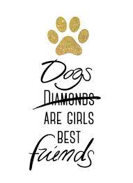 Dogs Are Girls Best Friends Art Print By Cafelab Dog Wallpaper Iphone Dog Wallpaper Girls Best Friend