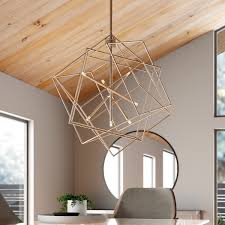 Exquisite tube ceiling hanging lights with shade as modern foyer lighting ideas for low. Modern Contemporary Foyer Chandelier Allmodern