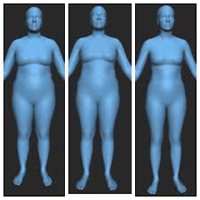 The body visualizer game uses your body type, height, current weight and goal weight to display a virtual model of you at your desired weight. Body Visualizer
