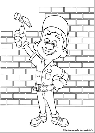 Wreck It Ralph Coloring Picture Paginas Para Colorear Disney Dibujos Sencillos Disney Paginas Para Colorear Para Ninos