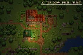 丛林和庙宇包（jungle and temple set） 529k. 2d Top Down Pixel Tileset 2d Environments Unity Asset Store