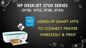 In the main screen, under printer and scanner pane select your printer and hit plus sign to add your 123.hp.com/dj3720 printer. Hp Deskjet 3720 3755 3730 3723 Using The Hp Smart Apps To Connect Wirelessly And Print Youtube