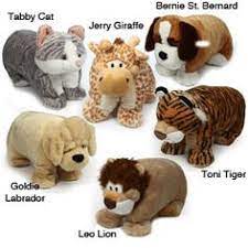 This is the think happy pillow. 33 Kellytoy Ideas Chums Animal Pillows Pillows