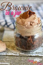 Delicious Brownie In A Jar Dessert Mason Jar Desserts Dessert In A Jar Desserts