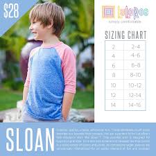 Lularoe Sloan Sizing Chart With Price In 2019 Size Chart