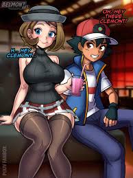 Rule 34 - Age Difference Bar Before Sex Belmont Big Ass Big Breasts Big  Butt Brown Hair Miniskirt Ntr Pleated Skirt Pokemon Satoshi (pokemon)  Satoshi (pokemon) Serena (pokemon) Short Hair Size Difference