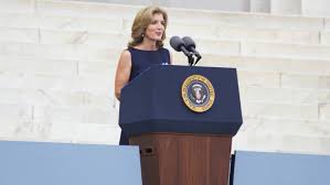 She is the daughter and only surviving child of u.s. Bkej0mkcc0lnwm
