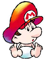 Baby Mario From The Official Artwork Set For Supermario Advance 3 Yoshi S Island On The Gameboyadvance Yoshi Yo Mario Art Mario Cartoon Drawings Sketches
