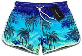 Women S Board Shorts Womens Quick Dry Boardshorts Bathing Suits Swimming Trunks Tropical Volley Beach Shorts Board Shorts Women Board Shorts Bathing Suits