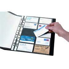 15% off with code zazpartyplan. Marbig A4 Business Card Pockets 10 Pack Officeworks