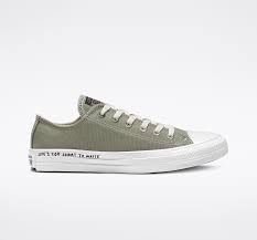 Black And White Low Top Converse Chuck Taylor All Star Renew Canvas Low Top Jade Stone Black White Chuck Taylors Chuck Taylor All Star New Sneakers