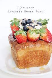 Japanese Honey Toast Honey Toast Food Delicious Desserts