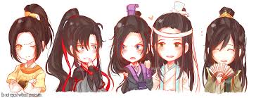 Ver más ideas sobre demoníaco, arte de china, anime romance. ãƒªã‚ºãƒ³ Rizun Some Mdzs Chibi Doodles Turned Into Icons Feel