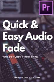 Subscribe to see more adobe related content, videos every other day. Quick And Easy Audio Fade For Premiere Pro Premiere Pro Tutorials Premiere Pro Editing Tutorials