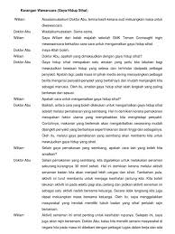 Amalan membentuk gaya hidup sihat dalam kalangan masyarakat. Karangan Wawancara Pdf