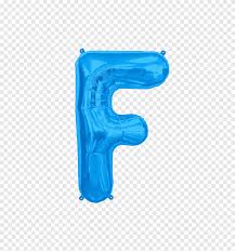Alphabet sticker, alphabet letter euclidean balloon, cute balloon word word, english, heart png. Alphabet Blue Letter F Inflatable Balloon Illustration Png Pngegg