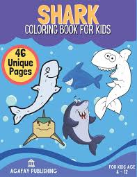 This shark coloring pages will helps kids to focus while developing creativity, motor skills and color recognition. Buy Shark Coloring Book Funny Shark Kids And Toddlers Coloring Pages With Cute And Cool Sharks Book Online At Low Prices In India Shark Coloring Book Funny Shark Kids And Toddlers