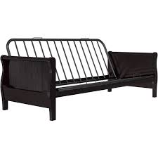 The charlestons simple traditional design ensures that this futon will be a great fit in any room of the house. Dhp Wood Futon Frame With Storage In Espresso 2384139