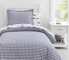 Check spelling or type a new query. Boys Organic Check Kids Duvet Cover Pottery Barn Kids