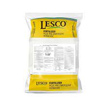 With the mild spring we've had in nw ohio. Lesco Fertilizer With Pre Emergent Herbicide Dimension