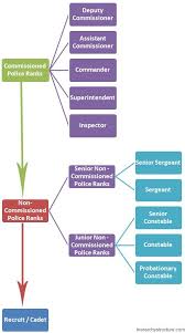 Police Hierarchy In Australia Hierarchical Structure