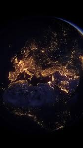 La Tierra Planeta En La Noche Las Luces De La Ciudad Desde El Espacio El Sistema Sol Fotos De La Tierra Fondos De Pantalla Estrellas Tierra Desde El Espacio