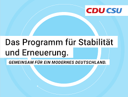 Das offizielle wahlprogramm stellt die union am mittag vor. 1 94djznnh4emm
